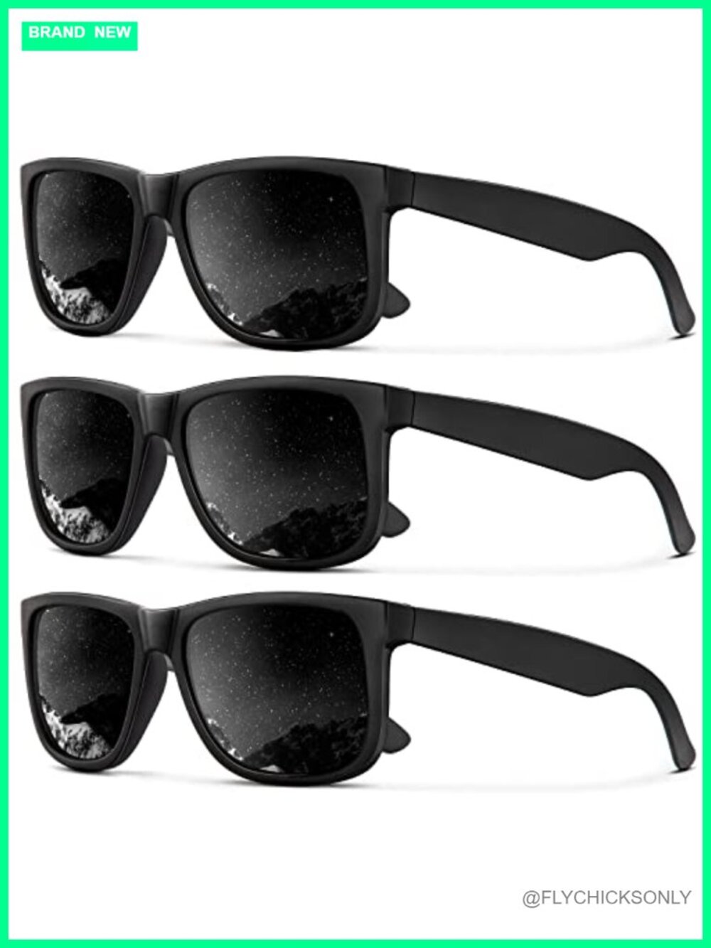 Polarized Sunglasses for Men Women UV Protection 3 Pack